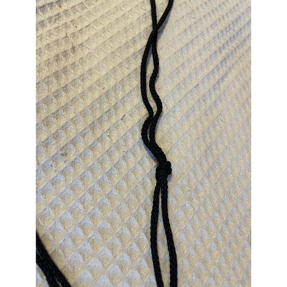 VTG Robinsons Whimsy Goth Beaded Deep Brown Bronze Half Circle Cross Body Clutch - Picture 9 of 13